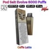 Pod Salt Evolve 6000 Puffs 20MG Caffe Latte in Sharjah