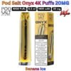 Pod Salt Onyx 4000 Puffs 20MG Banana Ice in Dubai