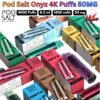 Pod Salt Onyx 4000 Puffs 50MG All Flavors in Dubai
