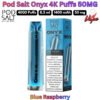 Pod Salt Onyx 4000 Puffs 50MG Blue Raspberry in Ajman