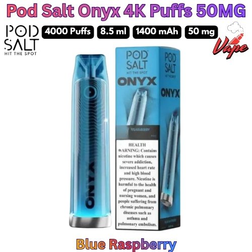 Pod Salt Onyx 4000 Puffs 50MG in Abu Dhabi