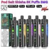 Pod Salt Shisha 8000 Puffs 3MG All Flavors in Dubai