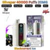 Silvaper 40000 Puffs 20MG Blackcurrant Ice in Ajman