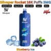 Silvaper Silva Rocket 16000 Puffs 3MG Blueberry Ice Ajman