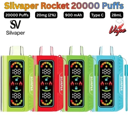Silvaper Silva Rocket 20000 Dubai – The Daily Vaper's 20MG Choice