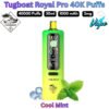 Tugboat Royal Pro 40000 Puffs 3MG Cool Mint in Sharjah