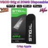 VGOD Stig XL 20MG Disposable Pod Crisp Apple in Dubai