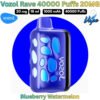 Vozol Rave 40000 Puffs 20MG Blueberry Watermelon in Abu Dhabi