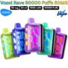 Vozol Rave 50000 Puffs 50MG All Flavors in Dubai