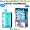 Vozol Rave 50000 Puffs 50MG Blue Razz Ice in Sharjah