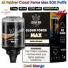 Al Fakher Cloud Force Max 50000 Puffs 5MG Cool Mango