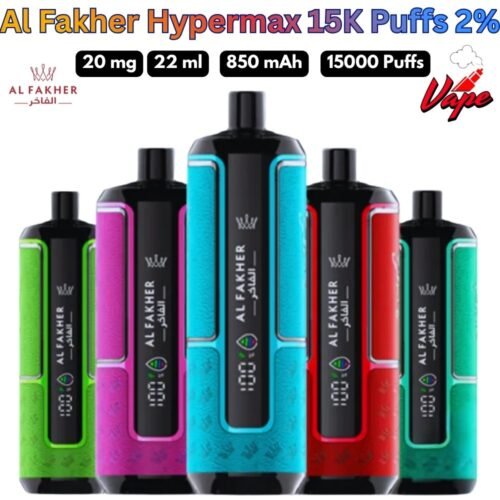 Al Fakher Hypermax 15000 Puffs 20MG All Flavors