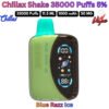 Chillax Shake 35000 Puffs 50MG Blue Razz Ice Disposable Vape in UAE