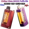 Chillax Vista 15000 Puffs 50MG All Flavors Disposable Vape in UAE