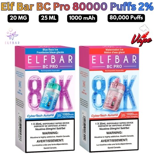 Elf Bar BC Pro 80000 Puffs 20MG All Flavors