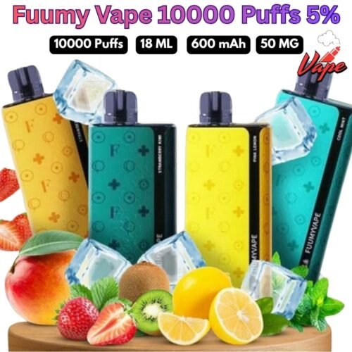Fuumy Vape 10000 Puffs 50MG All Flavors Disposable Vape in UAE