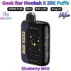 Geek Bar Hookah X 25000 Puffs 6MG Blueberry Mint Sharjah
