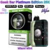 Geek Bar Platinum Edition 25000 Puffs 50MG Miami Mint Sharjah