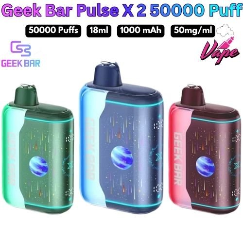 Geek Bar Pulse X 2 50000 Puffs 50MG All Flavors in UAE