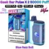 Geek Bar Pulse X 2 50000 Puffs 50MG Blue Razz Bull in Dubai