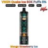 VNSN Quake Ice 50000 Puffs 50MG Mango Strawberry Ice Disposable Vape in Dubai