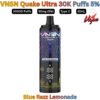VNSN Quake Ultra 30000 Puffs 50MG Blue Razz Lemonade Disposable Vape in UAE