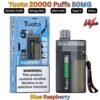 Yuoto 20000 Puffs 50MG Blue Raspberry Disposable Vape in UAE