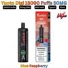 Yuoto Digi 15000 Puffs 50MG Blue Raspberry Disposable Vape in UAE