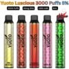 Yuoto Luscious 3000 Puffs 50MG All Flavors Disposable Vape in UAE
